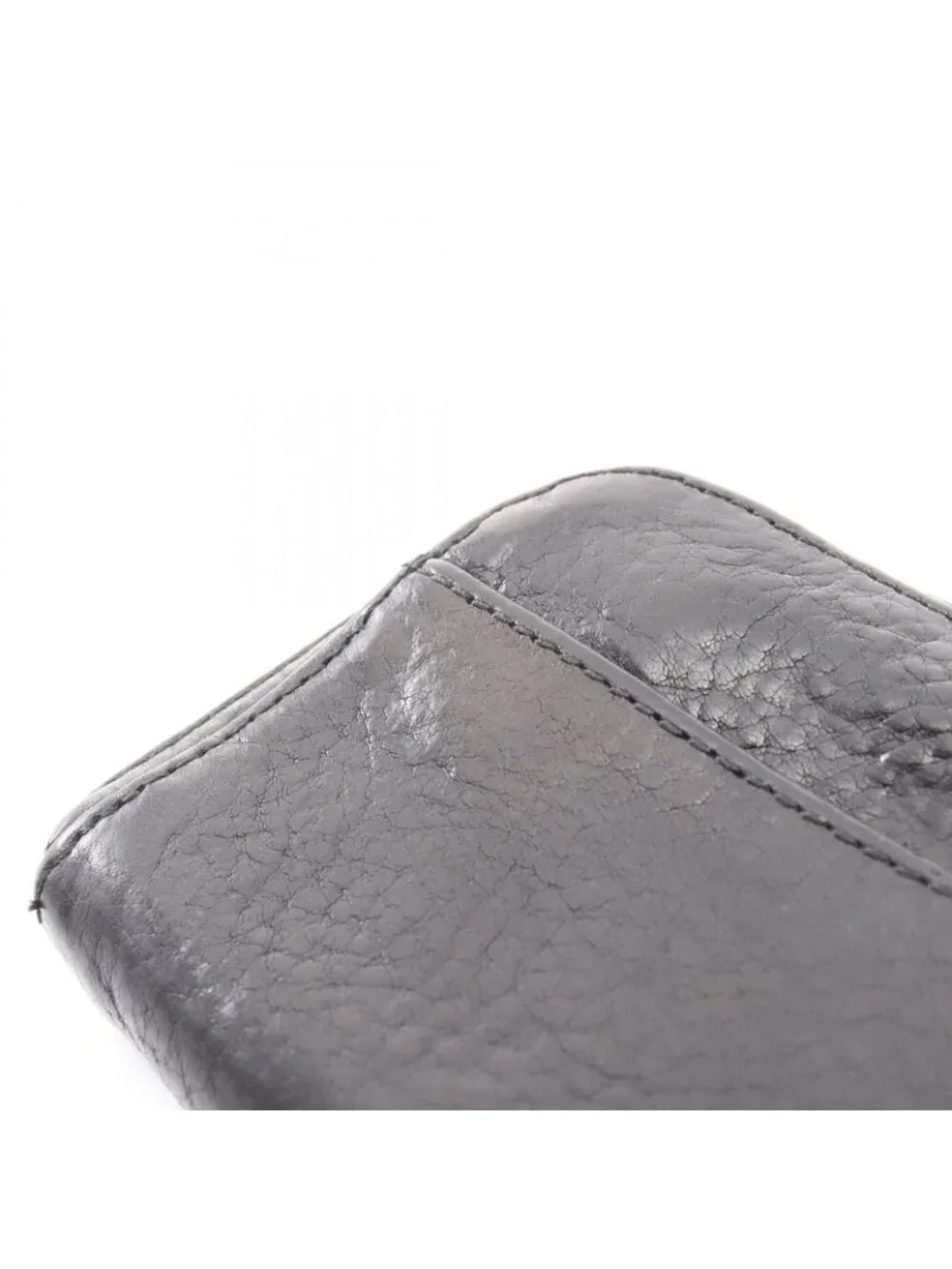 Chrome Hearts Coin Purse Single Fold Wallet Leather